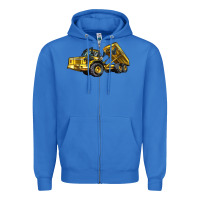 True Royal Articulated Hauler Zipper Hoodie - LillyAllenDesigns