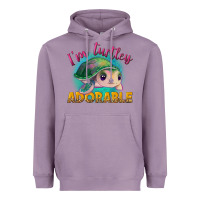 Lavender im turtley adorable Heavyweight Hoodie - NancyCooperArtShop