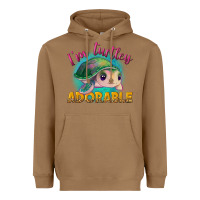 Toasted Coconut im turtley adorable Heavyweight Hoodie - NancyCooperArtShop