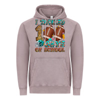 Vintage Zinc i tackled 100 days of school american football Vintage Hoodie - Zillion Design Studio