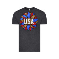 Vintage Black american sunflower Vintage Tee - HRA Design Shop