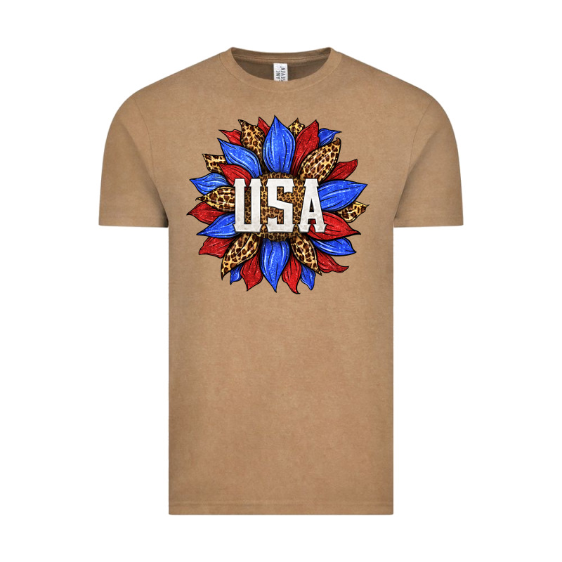 American Sunflower Vintage Tee by HRA Design Shop | Teevron
