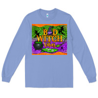 Colony Blue bad witch vibes tumbler Long Sleeve Tee - BundleAndBundleShop