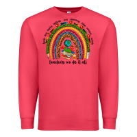 Cardinal teachers we do it all rainbow Premium Sweatshirt - NancyCooperArtShop