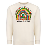 Sandshell teachers we do it all rainbow Premium Sweatshirt - NancyCooperArtShop