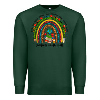 Sports Green teachers we do it all rainbow Premium Sweatshirt - NancyCooperArtShop