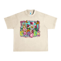 Sandshell easter cross background Urban Heavy Tee - BarkalooDesign