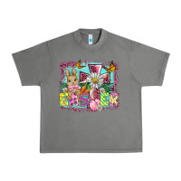 Tornado easter cross background Urban Heavy Tee - BarkalooDesign