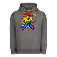 Pigment Tornado Pride ribbon Urban Hoodie - NancyCooperArtShop