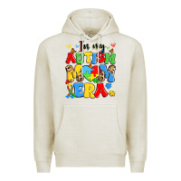 Oatmeal Heather in my autism mom era Premium Hoodie - Artiststas