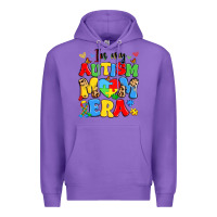 Purple in my autism mom era Premium Hoodie - Artiststas