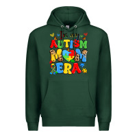 Sports Green in my autism mom era Premium Hoodie - Artiststas
