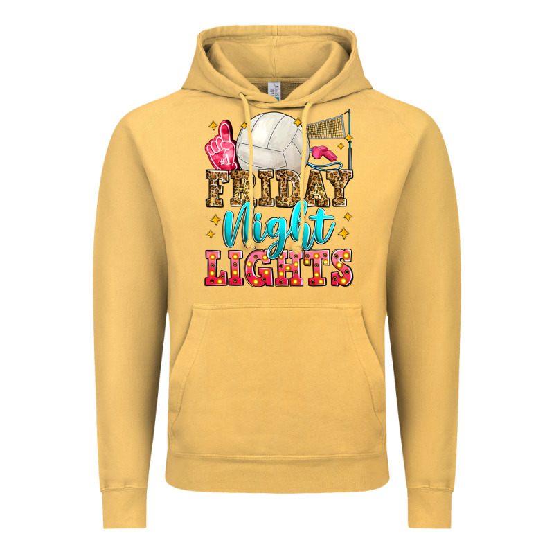 Friday Night Lights Volleyball Vintage Hoodie by Zillion Design Studio | Teevron
