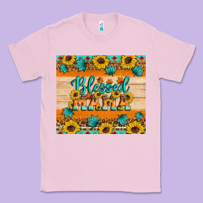 Blessed Mama Classic Tee Designed By Artiststas