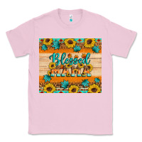 Bubblegum Pink Blessed mama Classic Tee - Artiststas