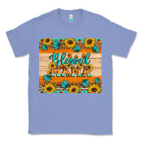 Colony Blue Blessed mama Classic Tee - Artiststas