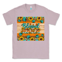 Lilac Blessed mama Classic Tee - Artiststas