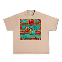Burro teacher life seamless pattern Urban Heavy Tee - HRA Design Shop