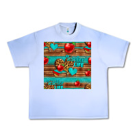 Grape Ice teacher life seamless pattern Urban Heavy Tee - HRA Design Shop