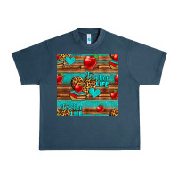 Midnight Navy teacher life seamless pattern Urban Heavy Tee - HRA Design Shop