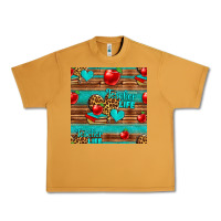 Peanut Butter teacher life seamless pattern Urban Heavy Tee - HRA Design Shop
