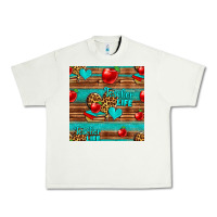 Pistachio teacher life seamless pattern Urban Heavy Tee - HRA Design Shop