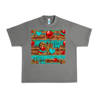 Tornado teacher life seamless pattern Urban Heavy Tee - HRA Design Shop