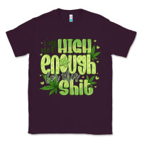 Plum i'm not high enough for Classic Tee - CowhideDigitalArt