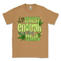 Toasted Coconut i'm not high enough for Classic Tee - CowhideDigitalArt