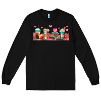 Black teacher fuel coffee cups Long Sleeve Tee - Jasminsmagicworld