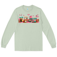 Matcha teacher fuel coffee cups Long Sleeve Tee - Jasminsmagicworld