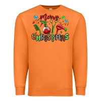 Carrot merry christmas hair dresser Premium Sweatshirt - MaliasSmallBusiness