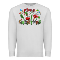 Dove Grey merry christmas hair dresser Premium Sweatshirt - MaliasSmallBusiness