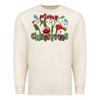 Sandshell merry christmas hair dresser Premium Sweatshirt - MaliasSmallBusiness