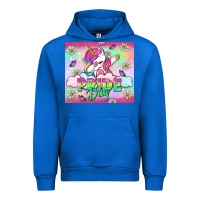 Cobalt Pride Day LGBTQ+ Urban Hoodie - NancyCooperArtShop