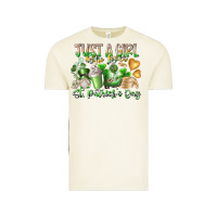 Vintage Arctic Just a Girl who Loves Saint Patrick's Day Vintage Tee - RacoonDesign