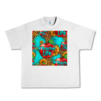 Lunar Rock teacher apple seamless pattern Urban Heavy Tee - HRA Design Shop