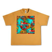 Peanut Butter teacher apple seamless pattern Urban Heavy Tee - HRA Design Shop