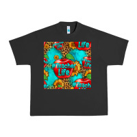Pigment Black teacher apple seamless pattern Urban Heavy Tee - HRA Design Shop