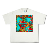 Pistachio teacher apple seamless pattern Urban Heavy Tee - HRA Design Shop