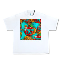 White teacher apple seamless pattern Urban Heavy Tee - HRA Design Shop
