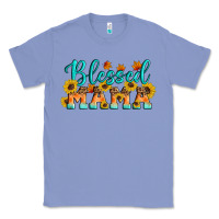 Colony Blue Blessed Mama Classic Tee - Artiststas