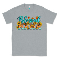 Heather Grey Blessed Mama Classic Tee - Artiststas