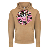 Vintage Camel pink leopard sunflower cow Vintage Hoodie - RanaPortraitStore