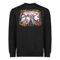 Black boss lady Heavyweight Sweatshirt - SublimationCraftShop