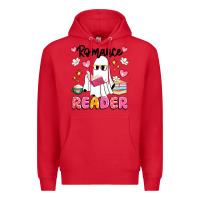 Red romance reader Premium Hoodie - Artiststas