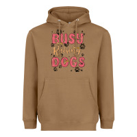 Toasted Coconut busy raising dogs Heavyweight Hoodie - MaliasSmallBusiness