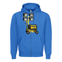 True Royal Towable Light Towers Zipper Hoodie - LillyAllenDesigns