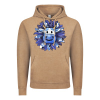 Vintage Coffee blueberry milkshake cow sunflower Vintage Hoodie - RanaPortraitStore