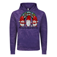 Cloud Purple merry Christmas Gnomes Rainbow Vintage Hoodie - JahusDesignShop